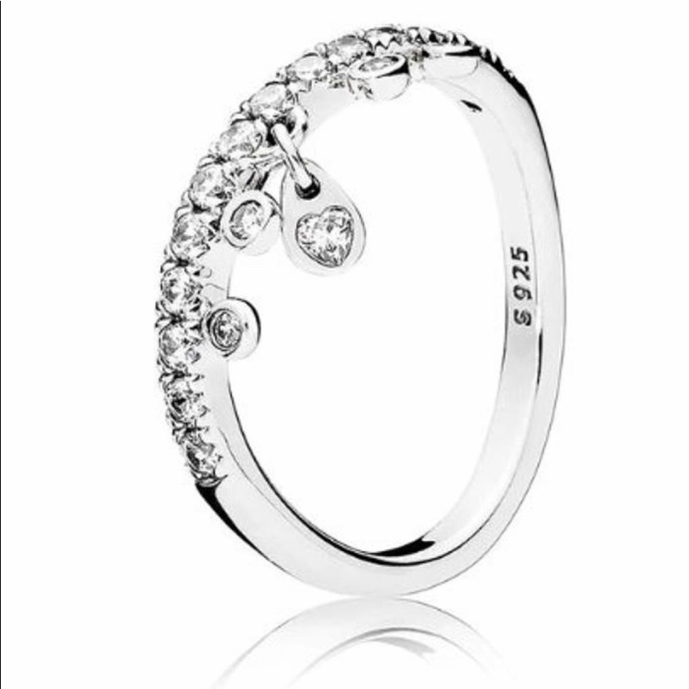Chandelier Droplets Ring 925 Sterling silver